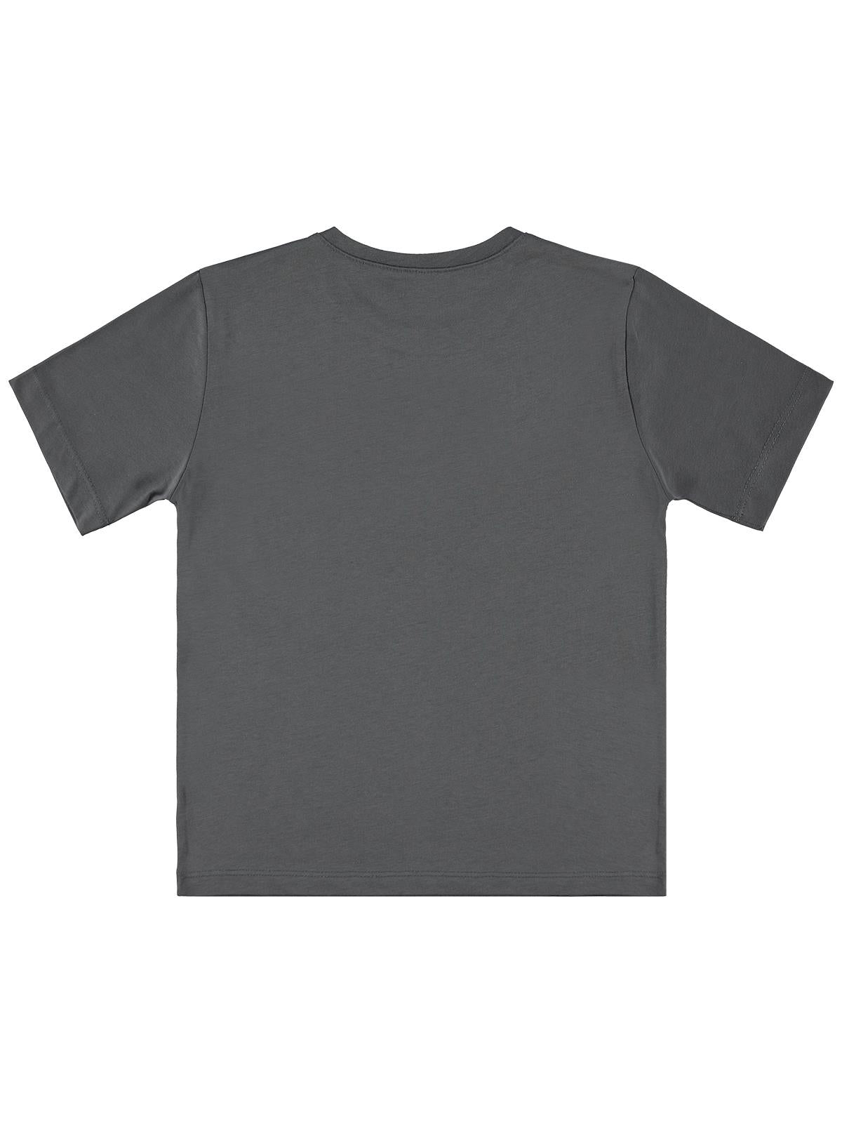 Civil Boys Basic Surf Etiketli 10-13 Yaş Tişört  - Gri