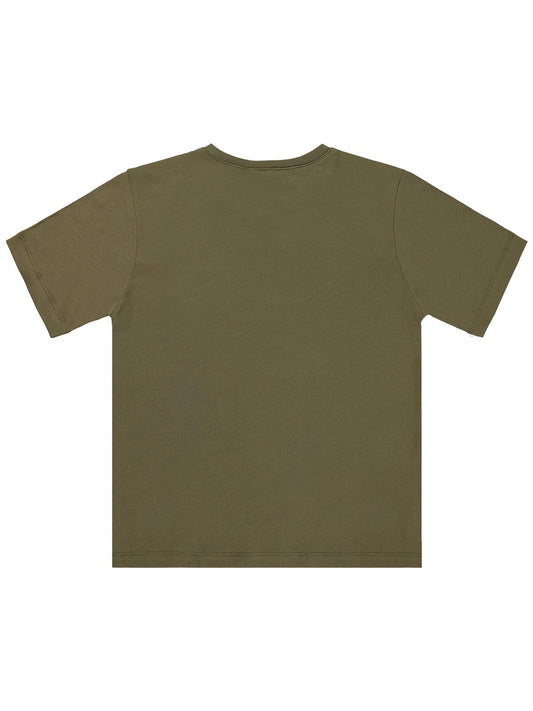 Civil Boys Basic Surf Etiketli 6-9 Yaş Tişört - Haki