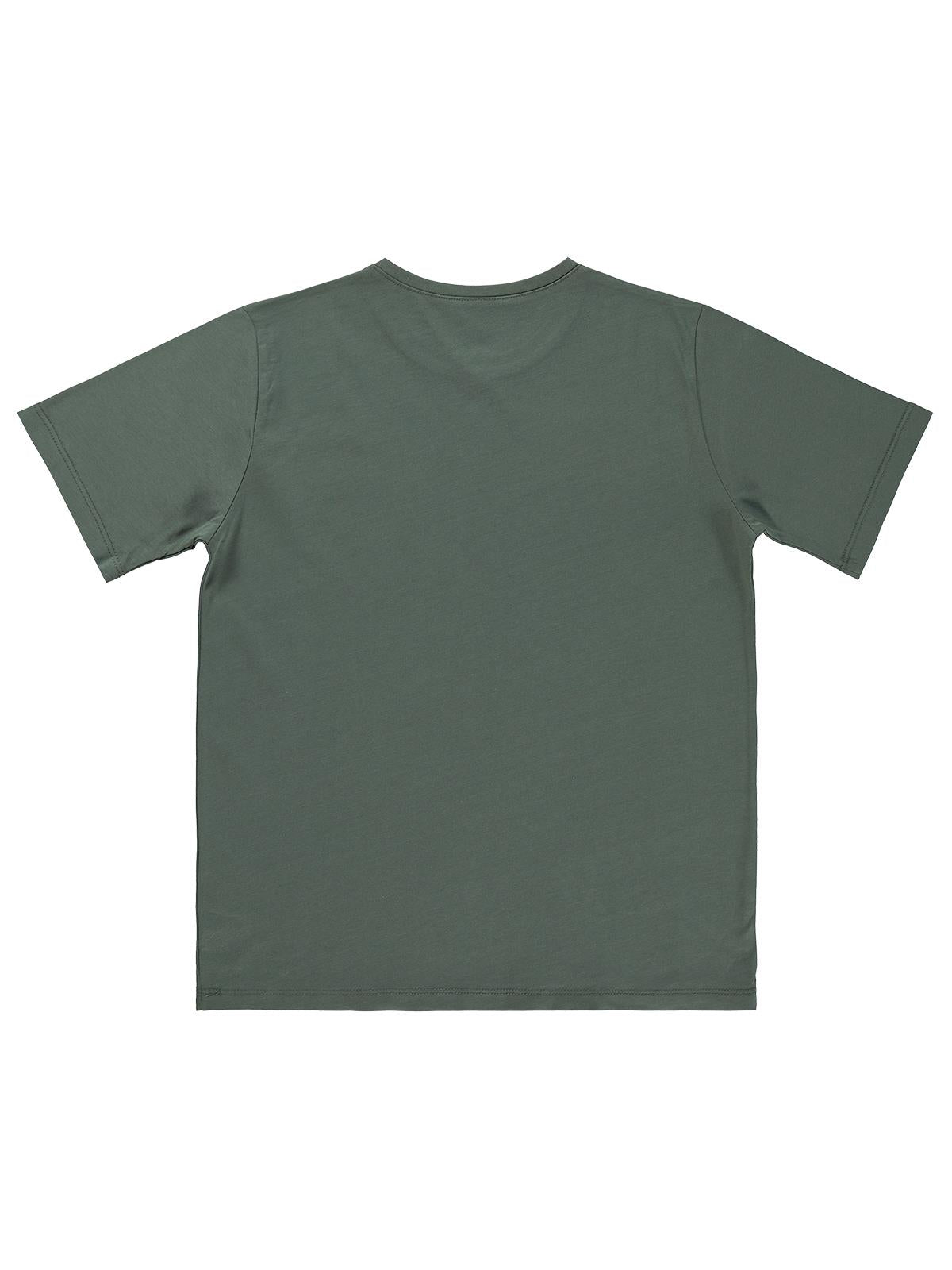 Civil Boys Basic Surf Etiketli 10-13 Yaş Tişört  - Haki