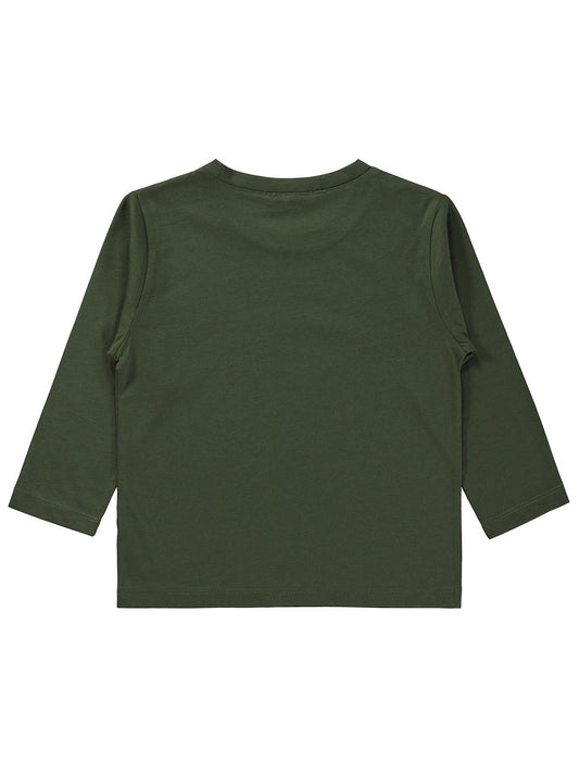 Civil Erkek Çocuk Basic Uzun Kol Sweatshirt Km | Süprem Uzun Kol | Okul Kreş ve Günlük Kullanım - Haki
