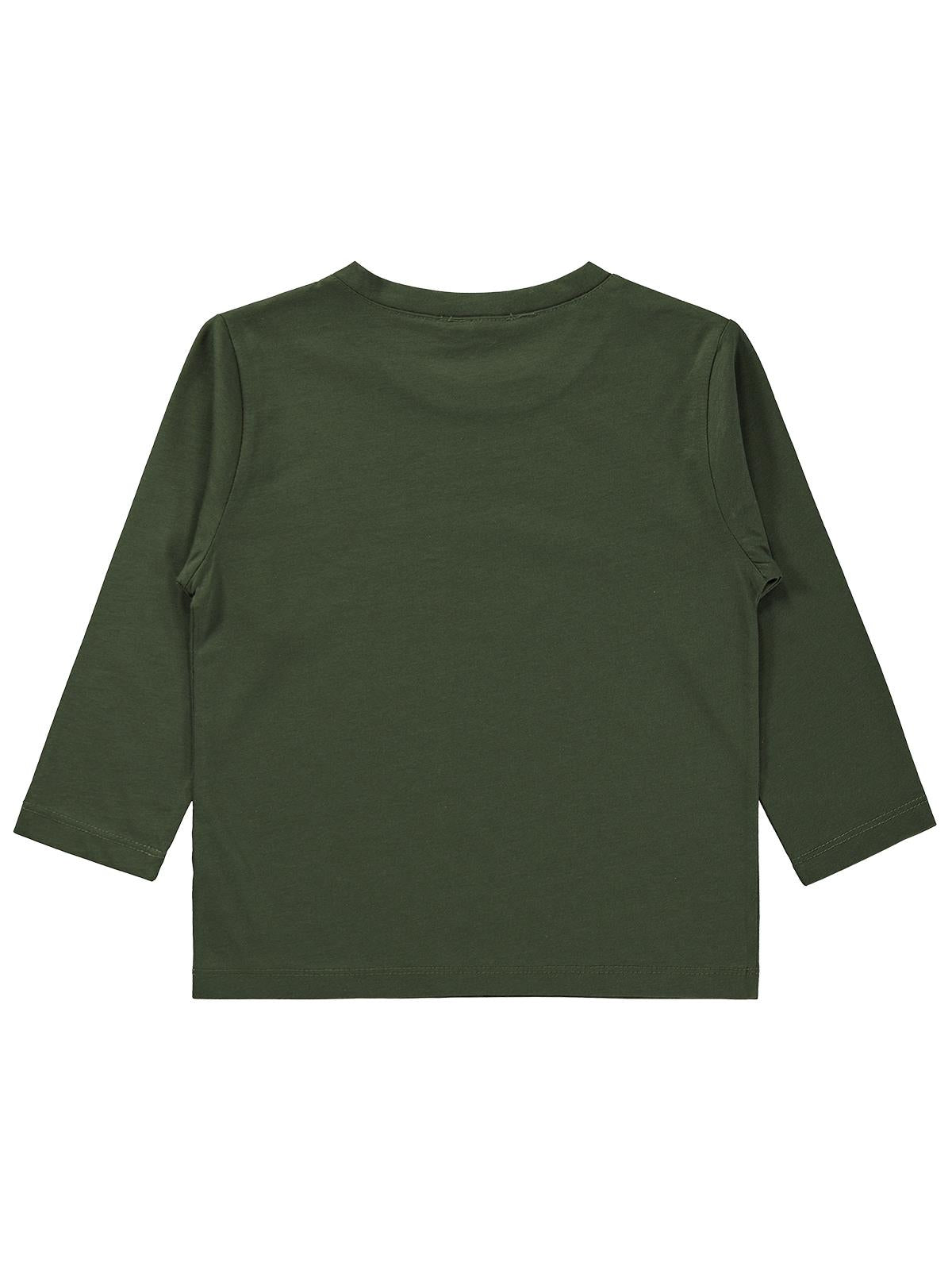 Civil Boys Basic Uzun Kol 2-5 Yaş Sweatshirt  - Yeşil