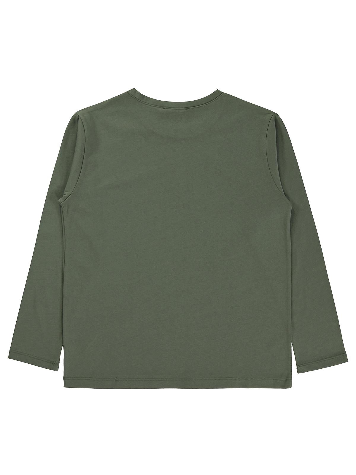 Civil Erkek Çocuk Basic Uzun Kol Sweatshirt Km | Süprem Uzun Kol | Okul Kreş ve Günlük Kullanım - Haki