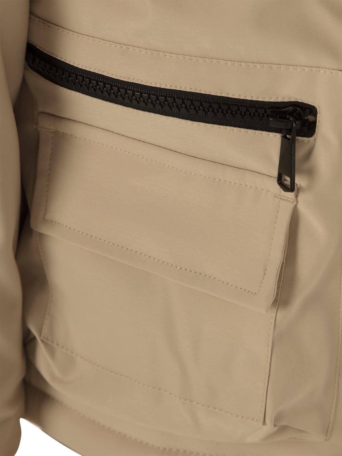 Civil Boys 4 Cepli Kürklü 10-13 Yaş Parka - Bej