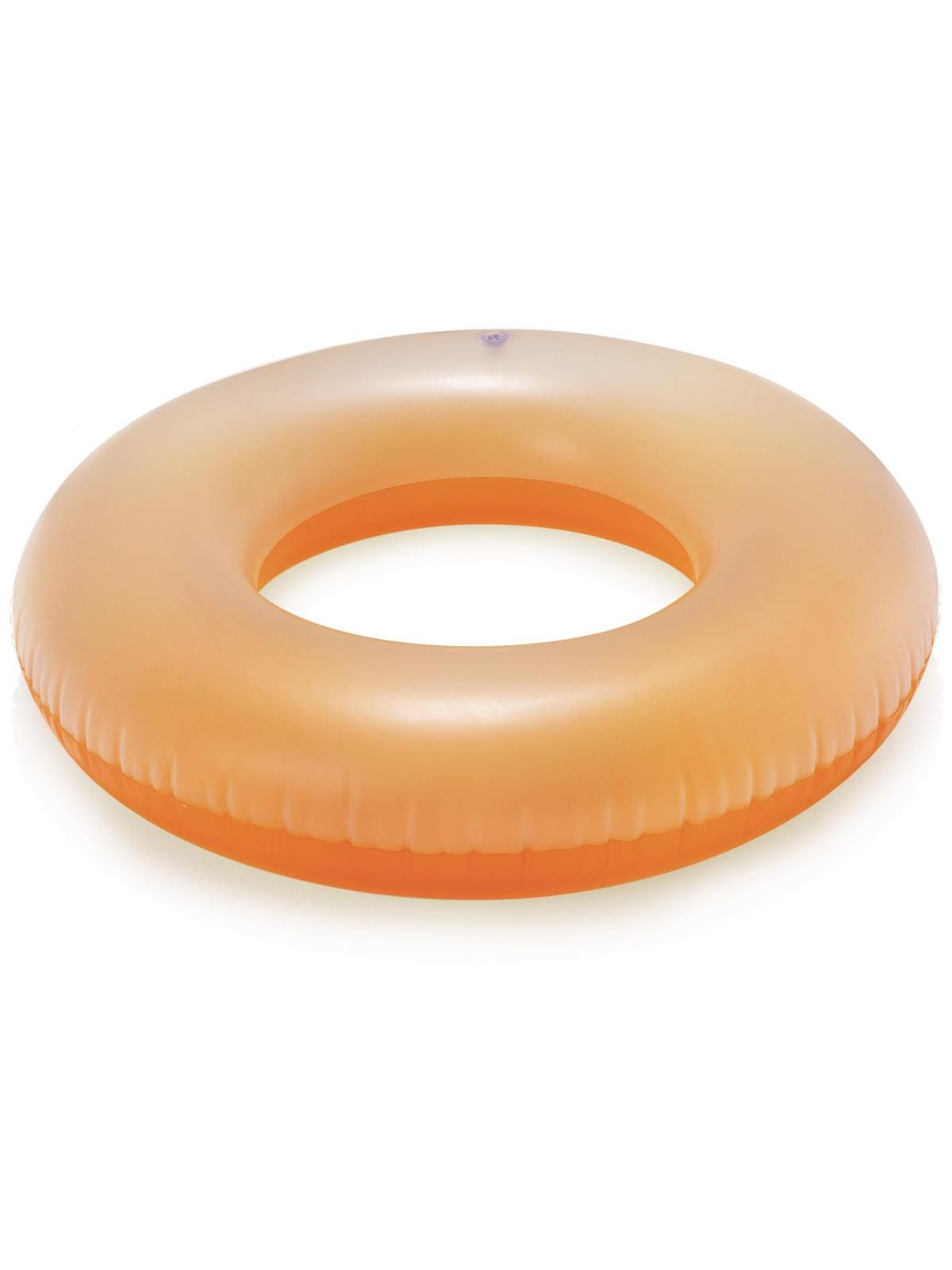 Bestway 91 Cm Buzlu Neon Çift Renk Simit - Turuncu