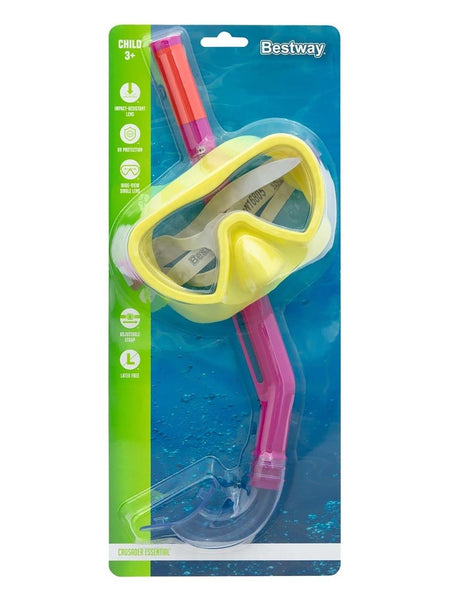 Bestway Essentıal Lıl Maske ve Şnorkel Seti - Sarı – Civilim.com