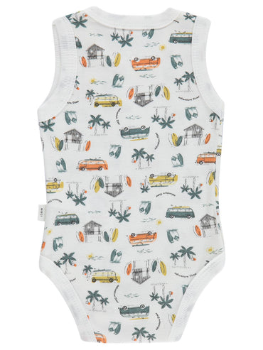 Civil Baby Safari Empirme 0-24 Ay Çıtçıtlı Badi - Ekru