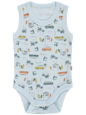 Civil Baby Safari Empirme 0-24 Ay Çıtçıtlı Badi - Mavi