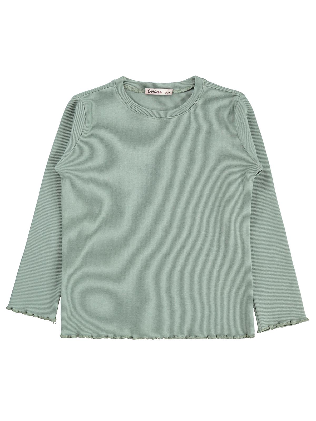 Civil Girls 6-9 Yaş Sweatshirt - Yeşil