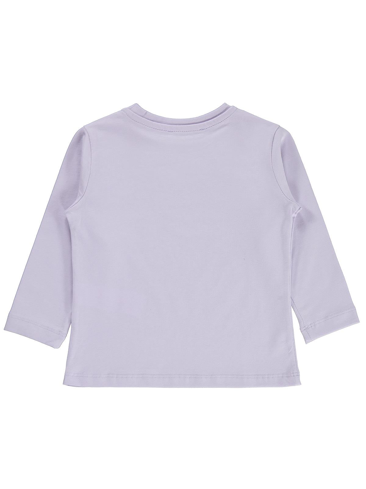 Civil Girls Unicorn Baskılı 2-5 Yaş Sweatshirt  - Lila