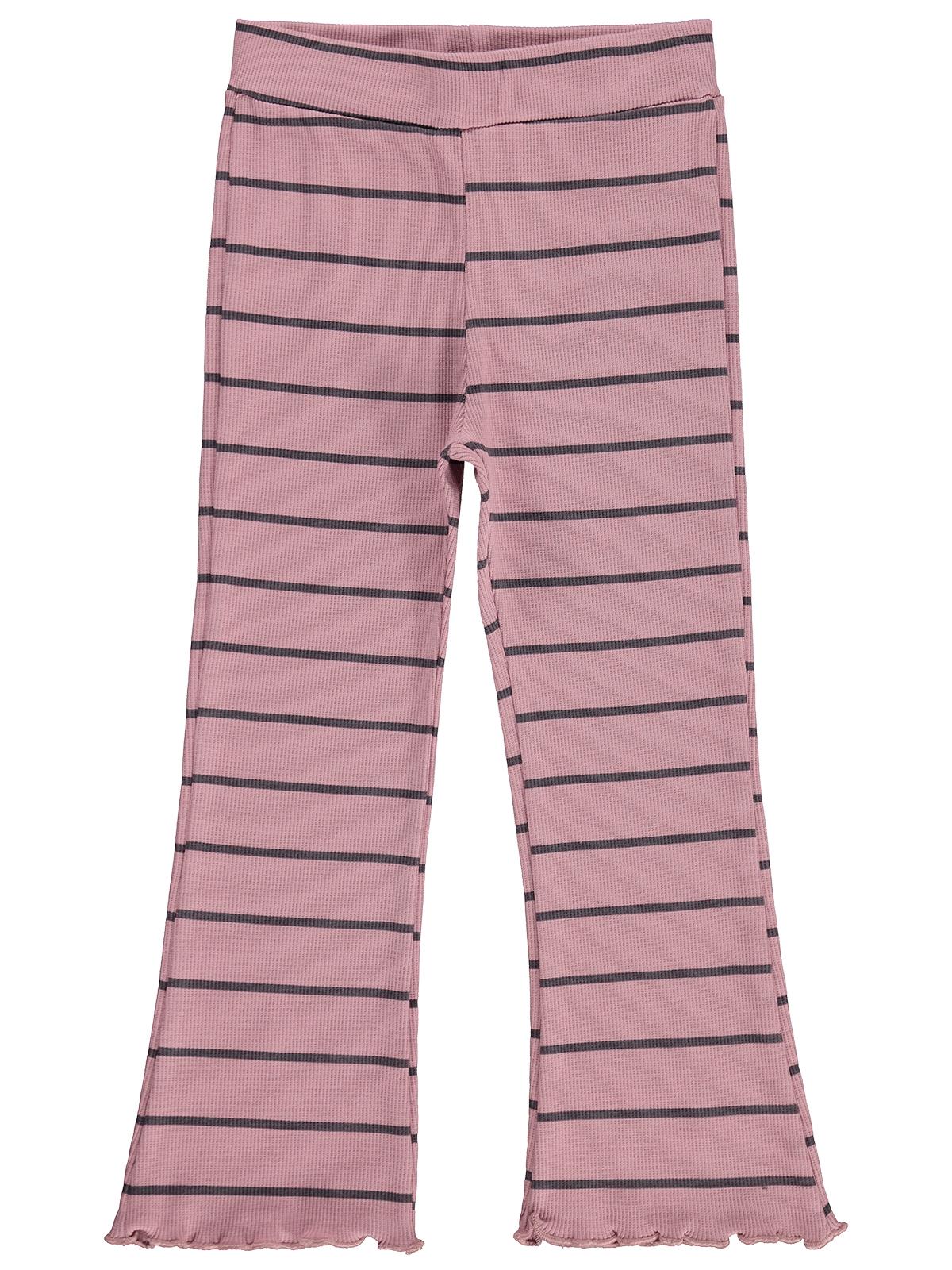 Civil Girls Çizgili 2-5 Yaş Tayt - Pembe
