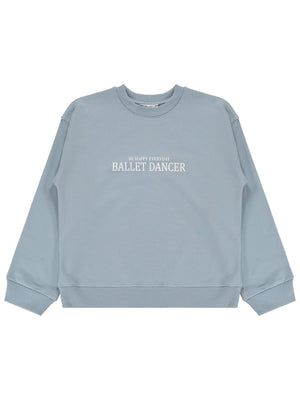 Civil Girls Ballet Dancer Baskılı 10-13 Yaş Sweatshirt - Mavi