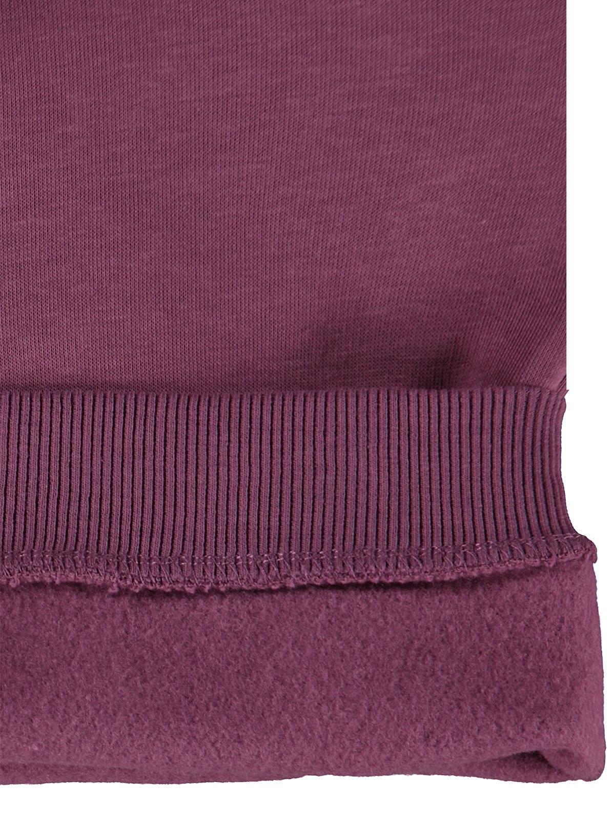 Civil Girls Kanguru Cepli Fırfırlı 2-5 Yaş Sweatshirt - Lila
