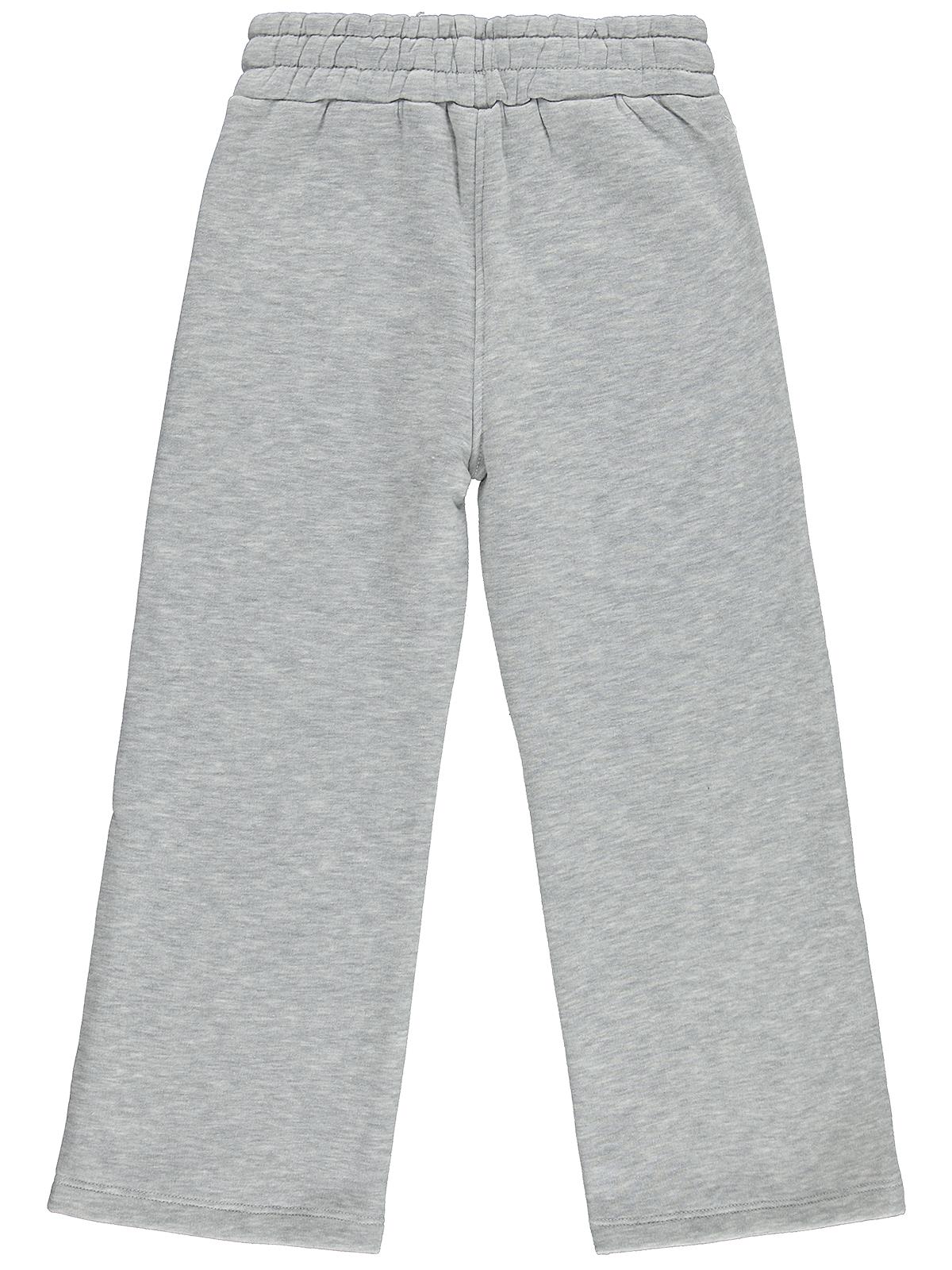 Civil Kız Çocuk Star Girl Baskılı Eşofman Altı | 3 İp Baskılı | Okul Kreş ve Günlük Kullanım - Gri