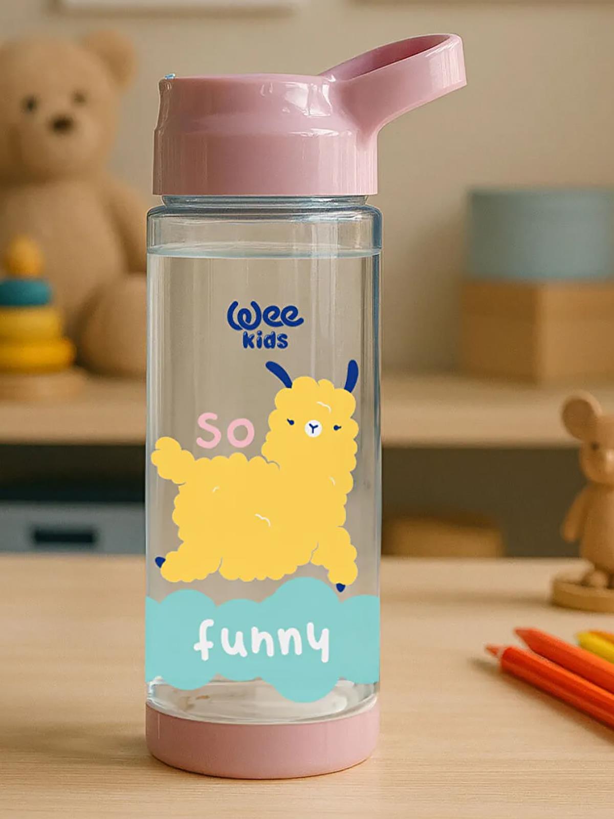 Wee Baby Pipetli Bardak 500 ml Araba - Pembe