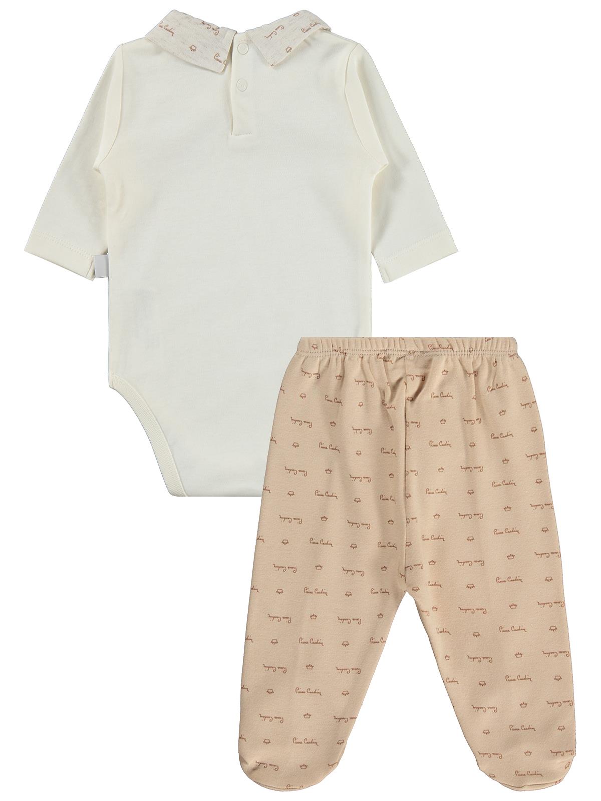 Pierre Cardin 1-9 Ay Pijama Takımı - Bej