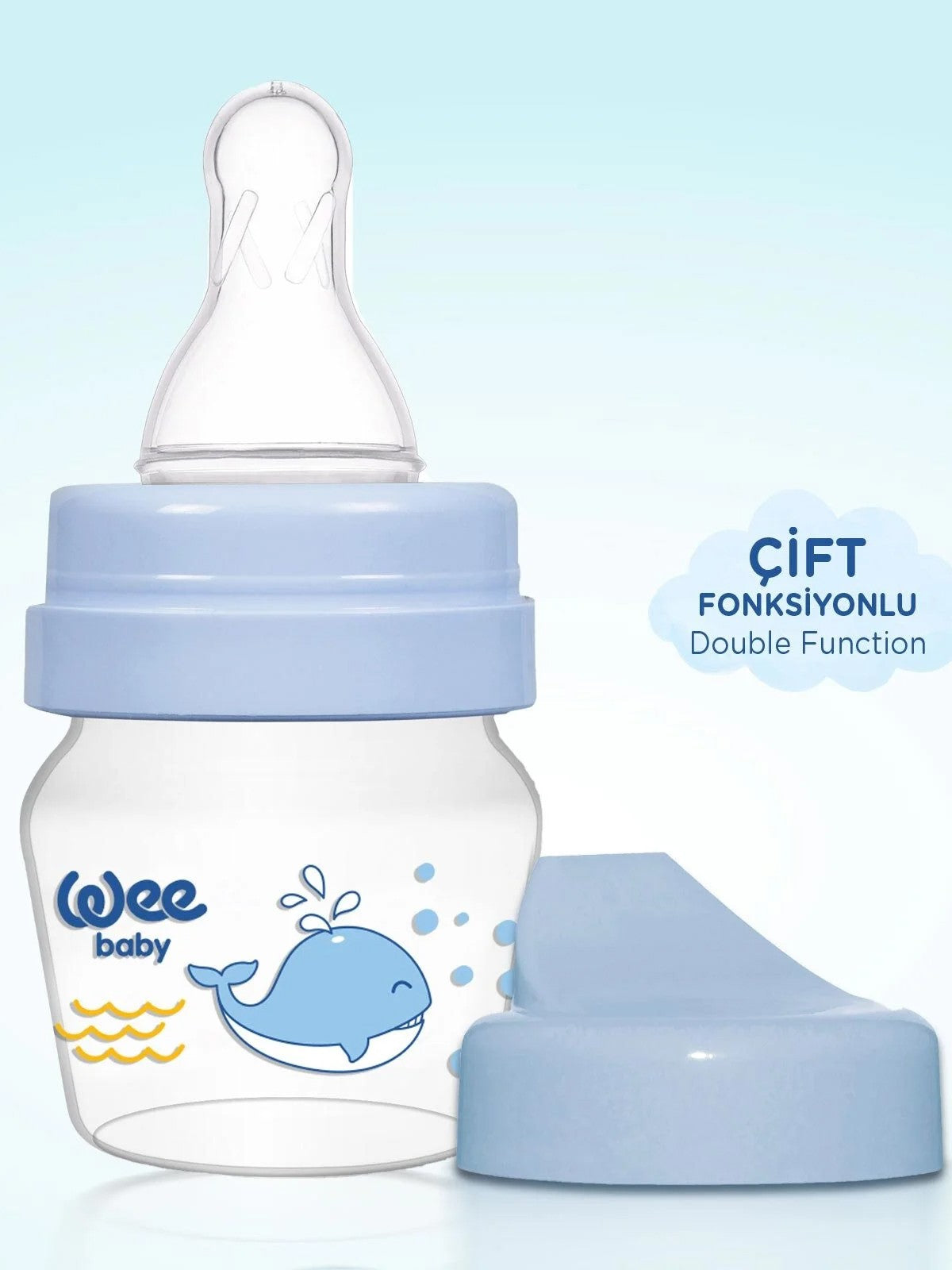 Wee Baby 30 ml Mini Bardak Set - Mavi