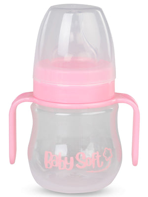 Baby Soft Genıs Agız Kulplu Bıberon 150 ml - Pembe
