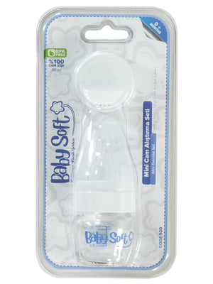 Mını Cam Alıstırma Seti 30 ml - Beyaz