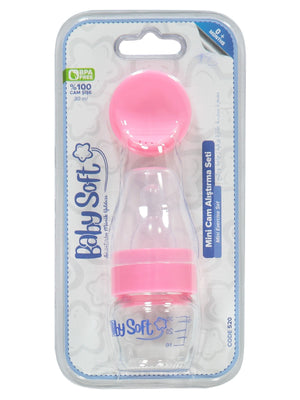 Mını Cam Alıstırma Seti 30 ml - Pembe