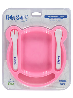 Baby Soft Mama Tabagı Seti - Pembe