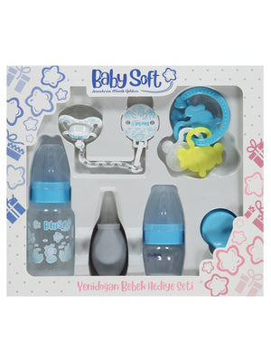 Baby Soft Yenıdogan Bebek Hedıye Setı - Mavi