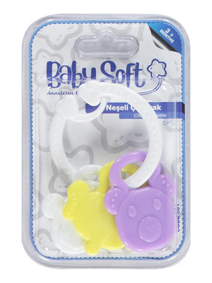 Babysoft Neselı Cıngırak - Beyaz