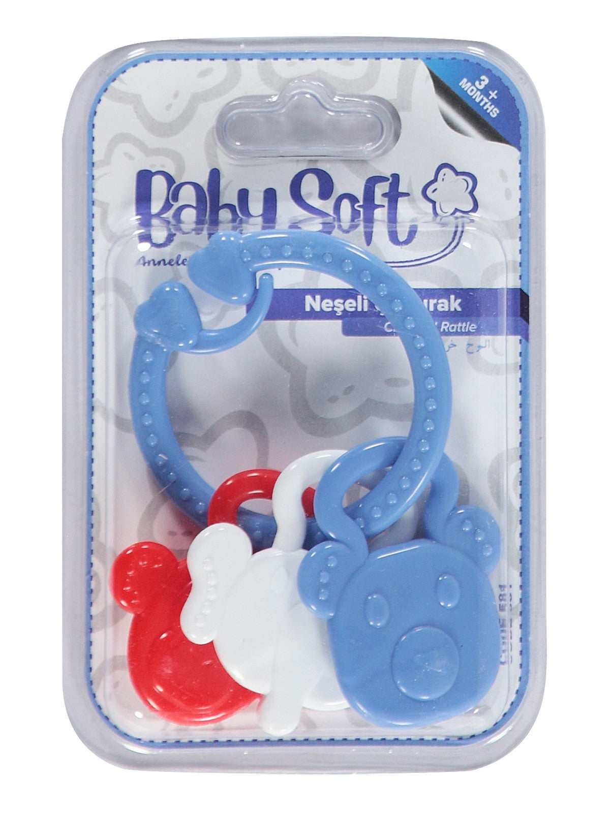 Babysoft Neselı Cıngırak - Mavi