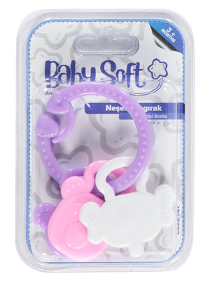 Babysoft Neselı Cıngırak - Lila