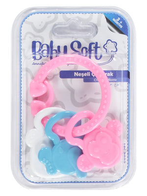 Babysoft Neselı Cıngırak - Pembe