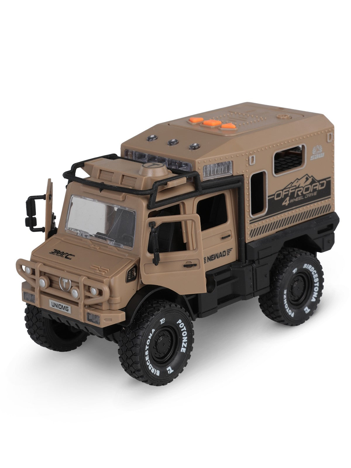 Vardem Kutulu Sürtmeli Işıklı Müzikli Off-Road Lüks Araba - Yeşil