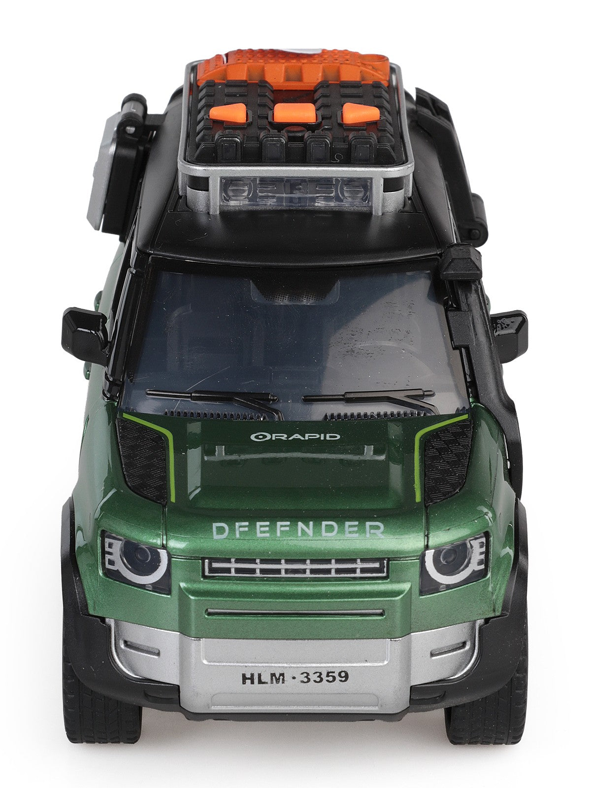 Vardem Kutulu Sürtmeli Işıklı Müzikli Off-Road Lüks Araba - Yeşil