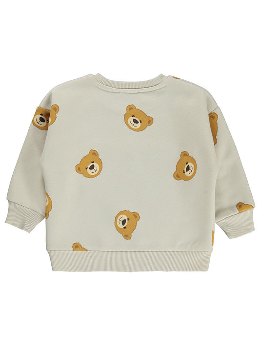 Civil Boys Teddy Empirmeli 2-5 Yaş Sweatshirt - Bej