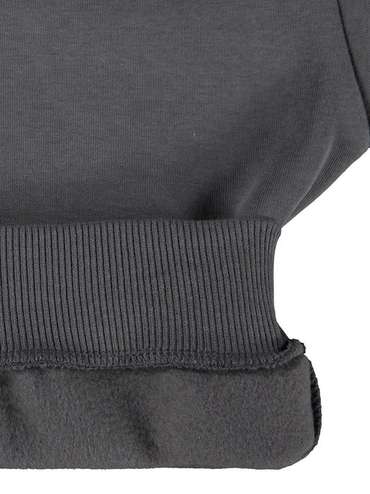 Civil Boys Kapüşonlu İstanbul Baskılı 10-13 Yaş Sweatshirt - Gri