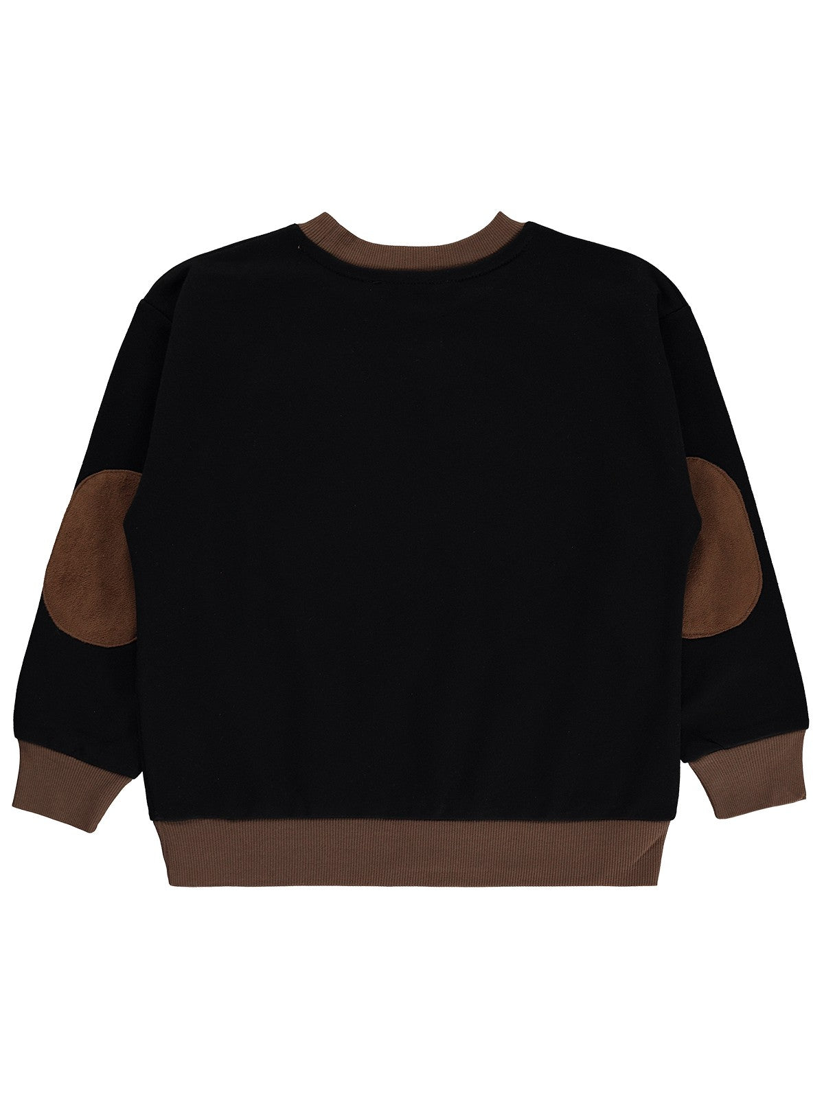 Civil Boys Dirsek Yamalı 10-13 Yaş Sweatshirt - Siyah