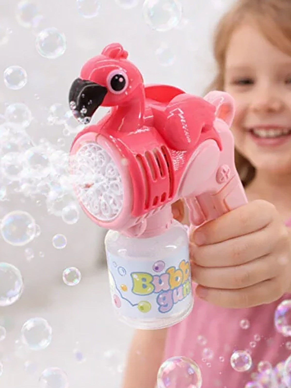 Can Oyuncak Flamingo Köpük Tabanca - Pembe