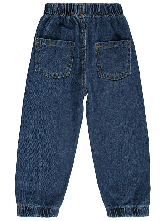 Civil Girls Jogger 2-5 Yaş Pantolon Kot - Mavi
