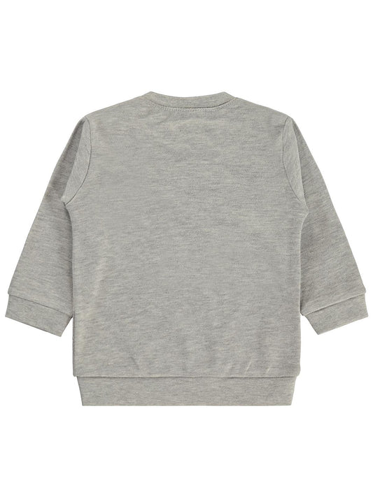 Civil Baby Tilki Baskılı 6-18 Ay Sweatshirt - Gri