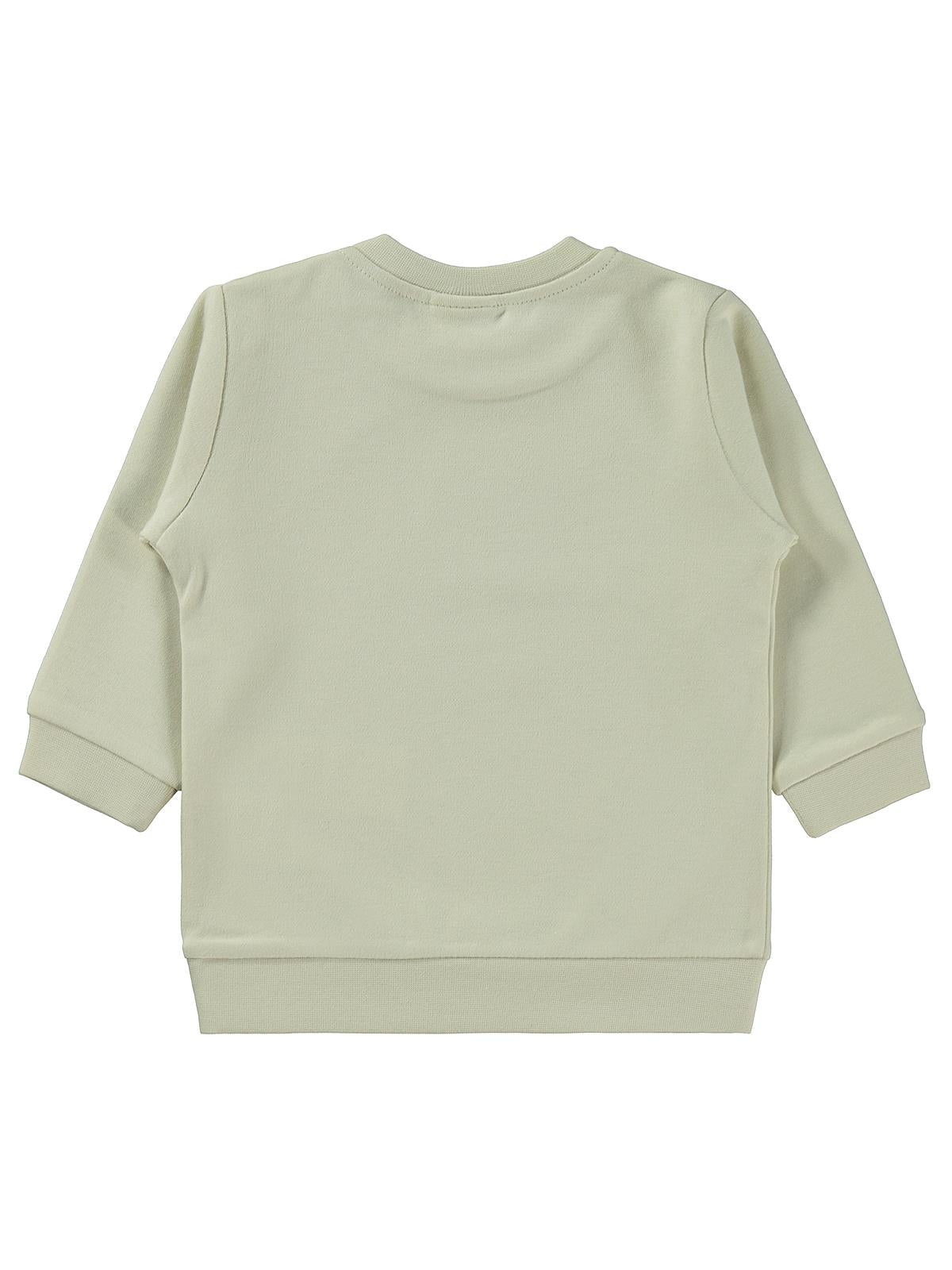 Civil Baby Timsah Baskılı 6-18 Ay Sweatshirt - Bej