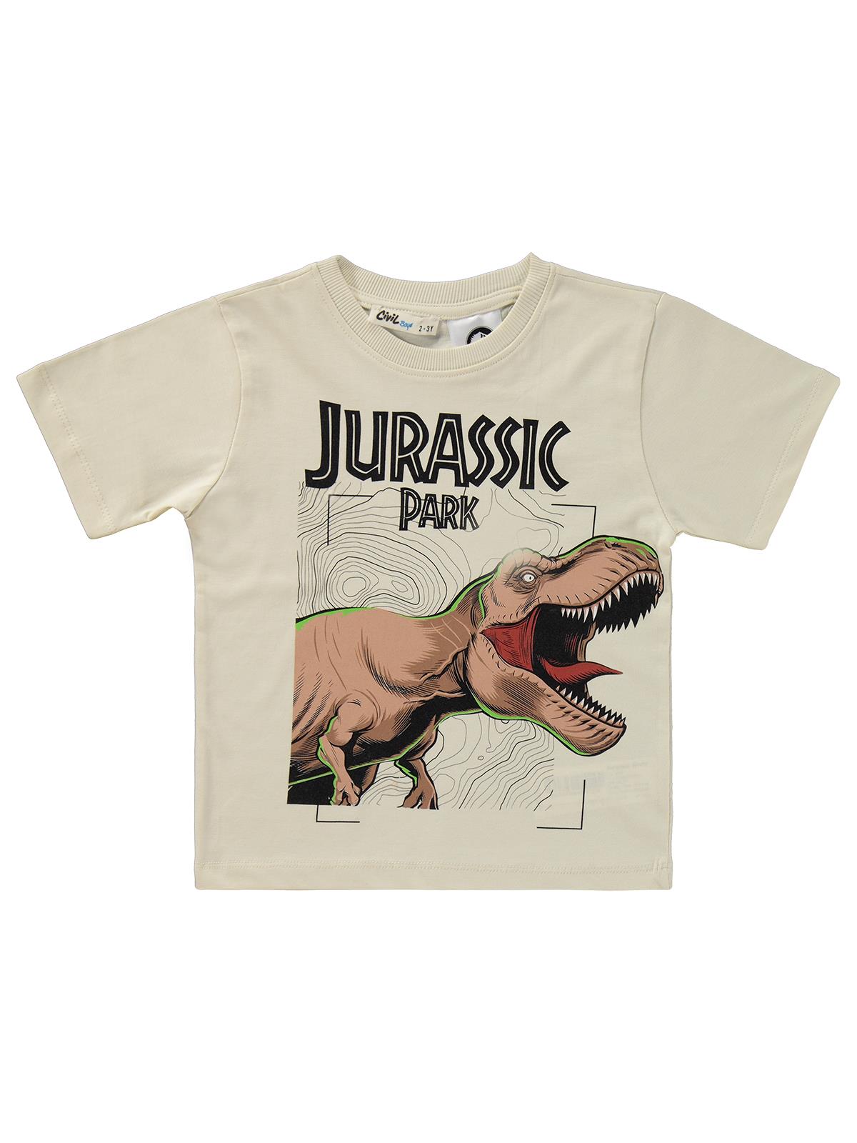 Jurassic World 2-9 Yaş 2 Li Takım - Ekru-Kahve Köpüğü