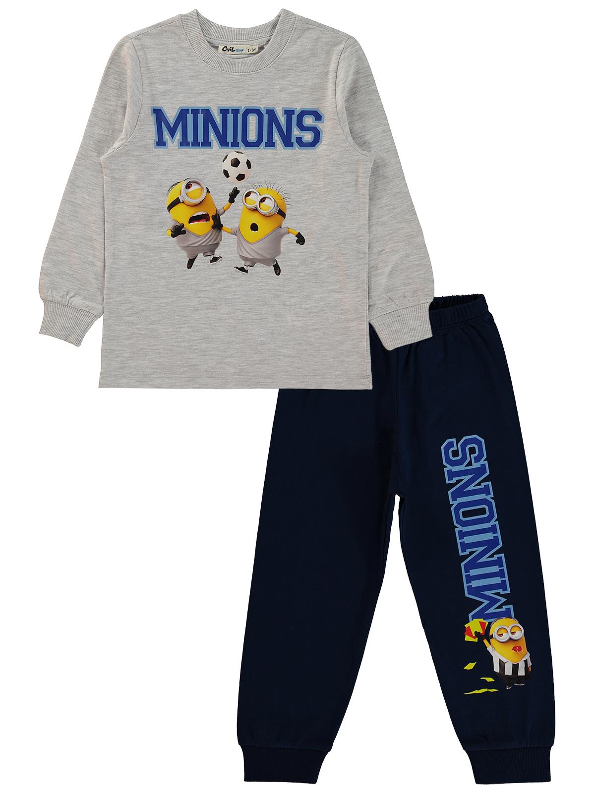 Minions 2-9 Yaş Pijama Takımı - Lacivert