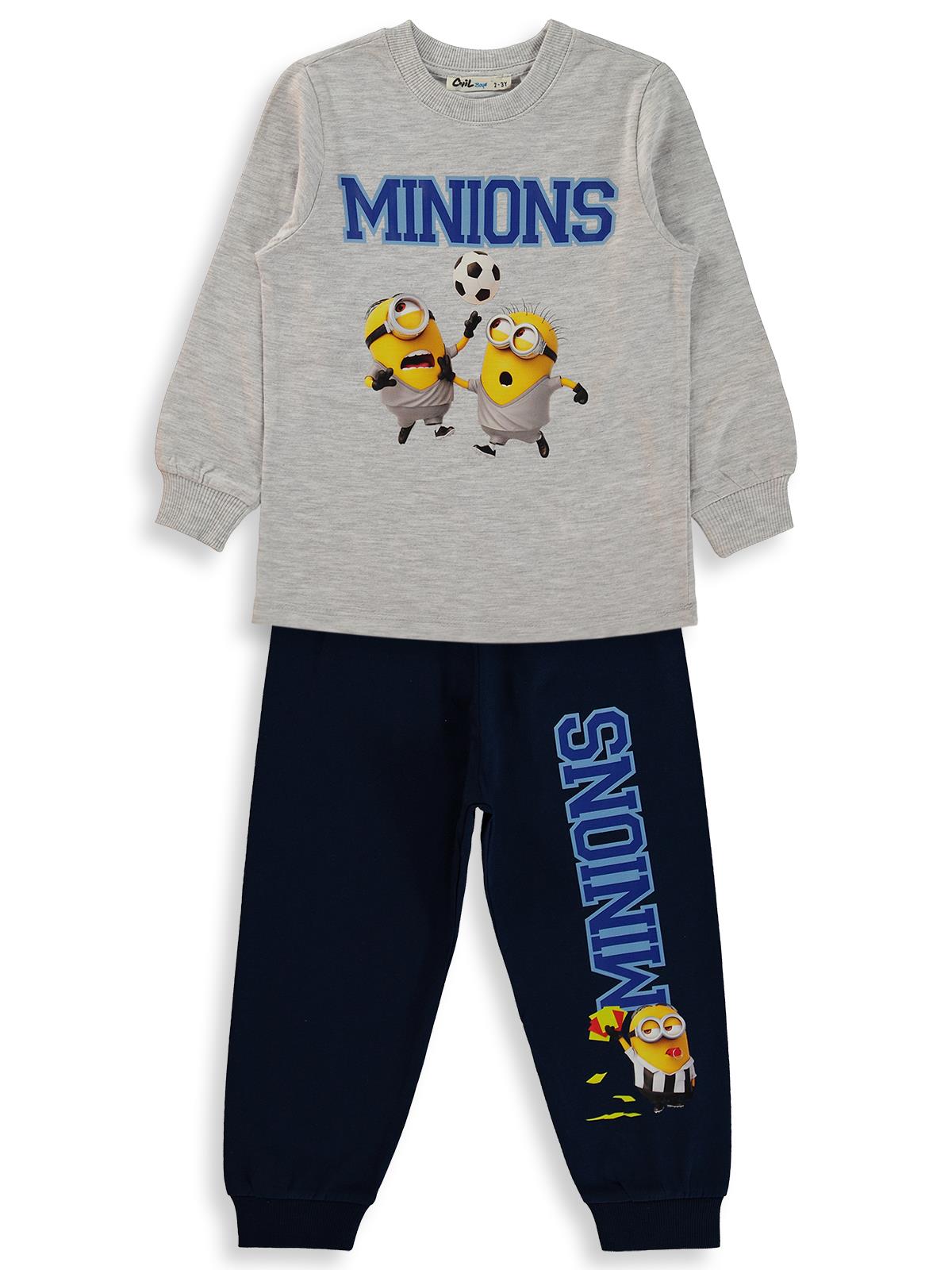 Minions 2-9 Yaş Pijama Takımı - Lacivert