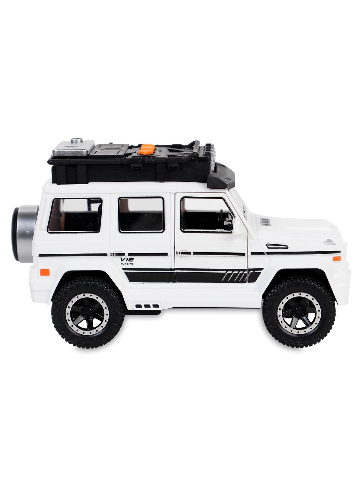 Vardem Işıklı Müzikli Lüks Jeep - Beyaz