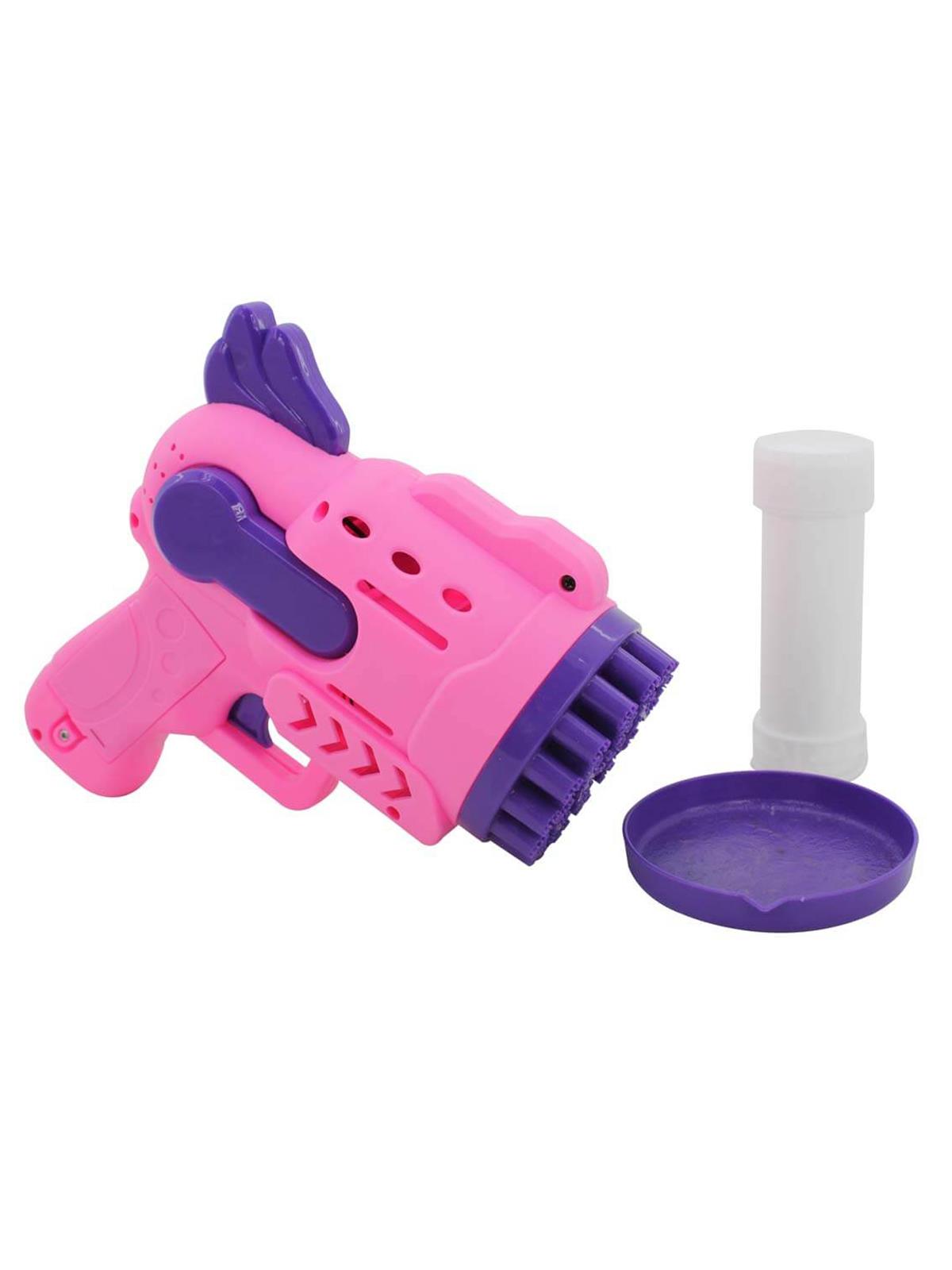 Canem Oyuncak Pilli Işıklı Köpük Atan Tabanca - Pembe