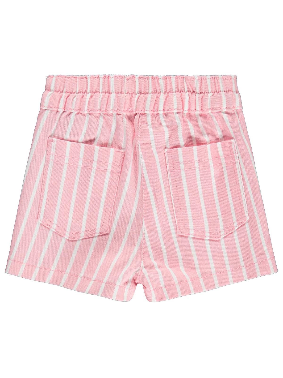Civil Baby Çizgili Şort 6-18 Ay Etek - Pembe