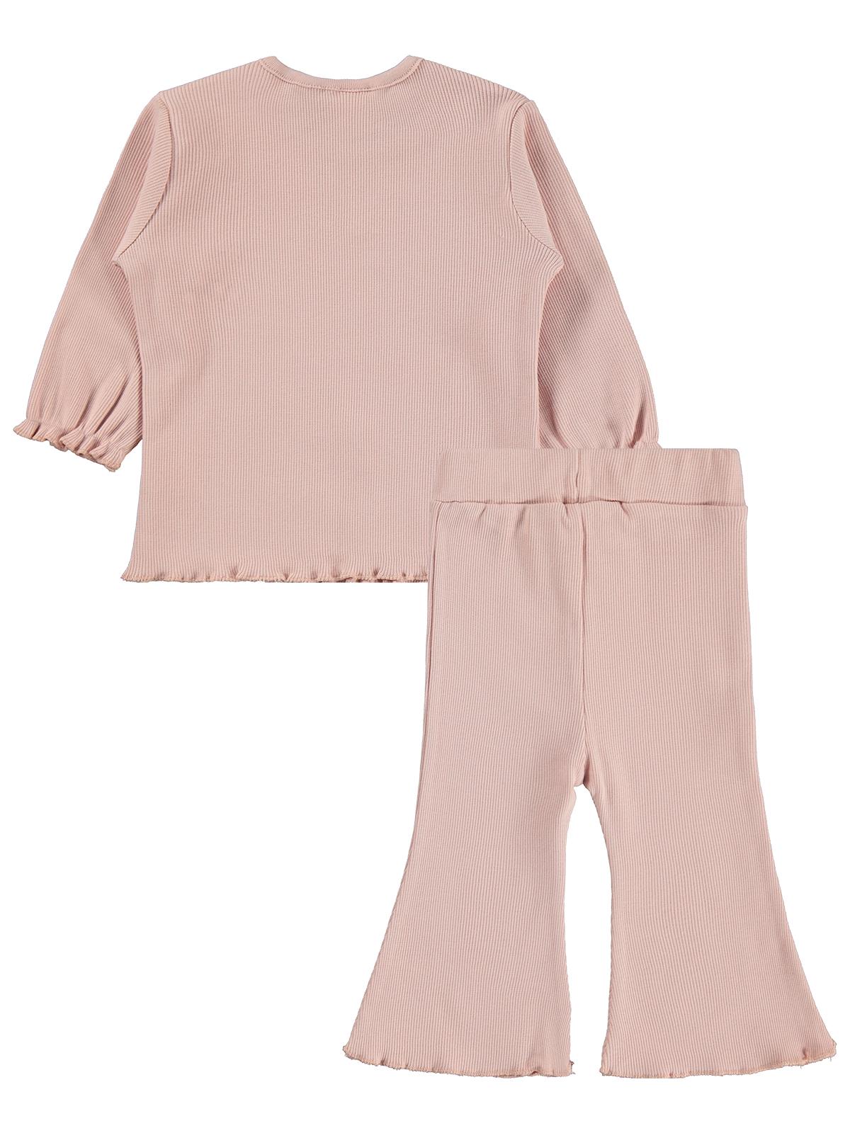 Civil Baby Papatya Nakışlı 6-18 Ay Takım - Pembe