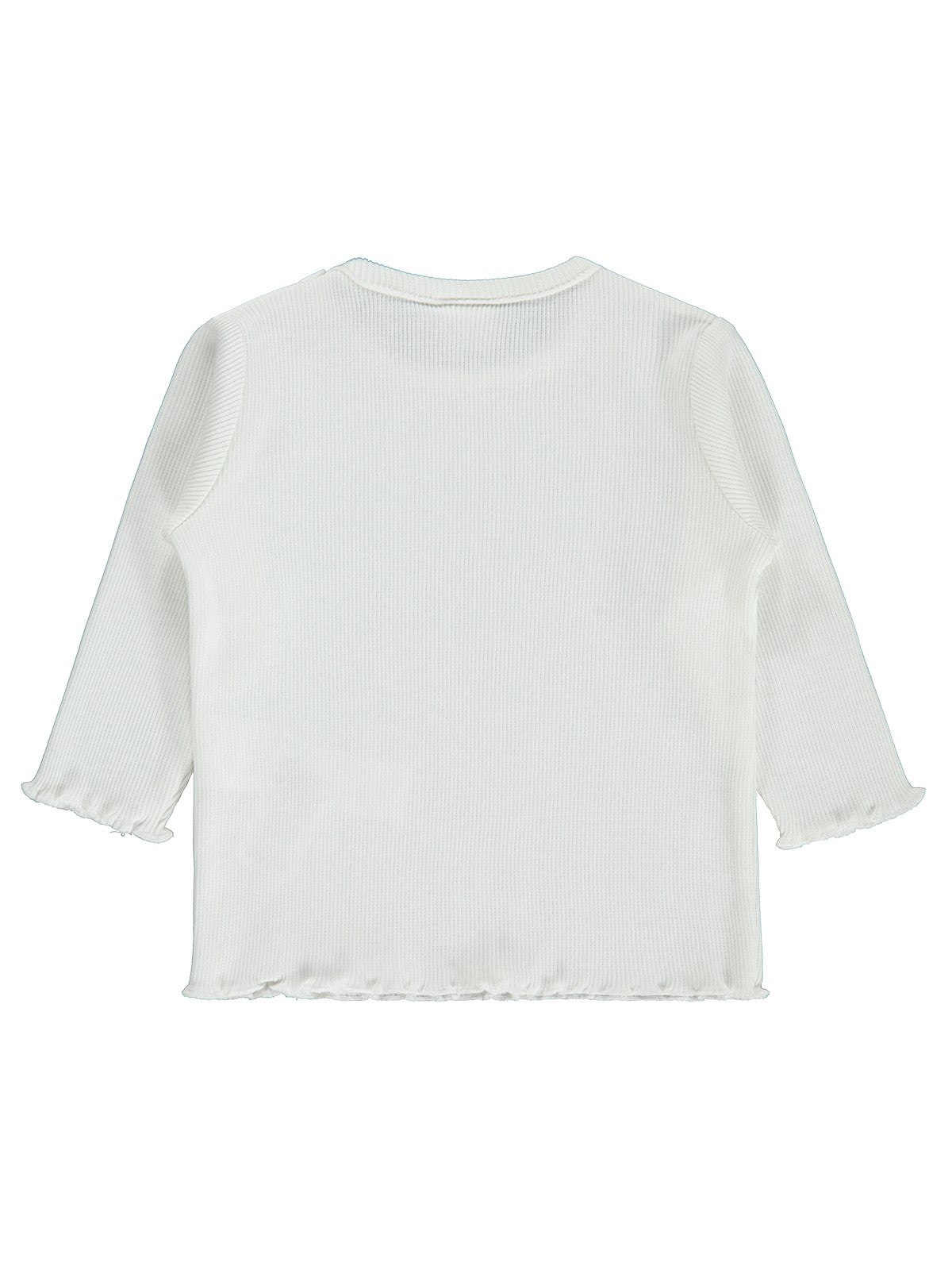 Civil Baby Kol Ucu Detaylı 6-18 Ay Sweatshirt - Ekru