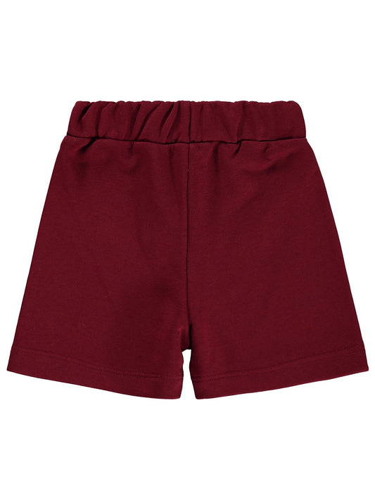 Civil Boys Tough Kid Baskılı 2-5 Yaş Kapri - Bordo