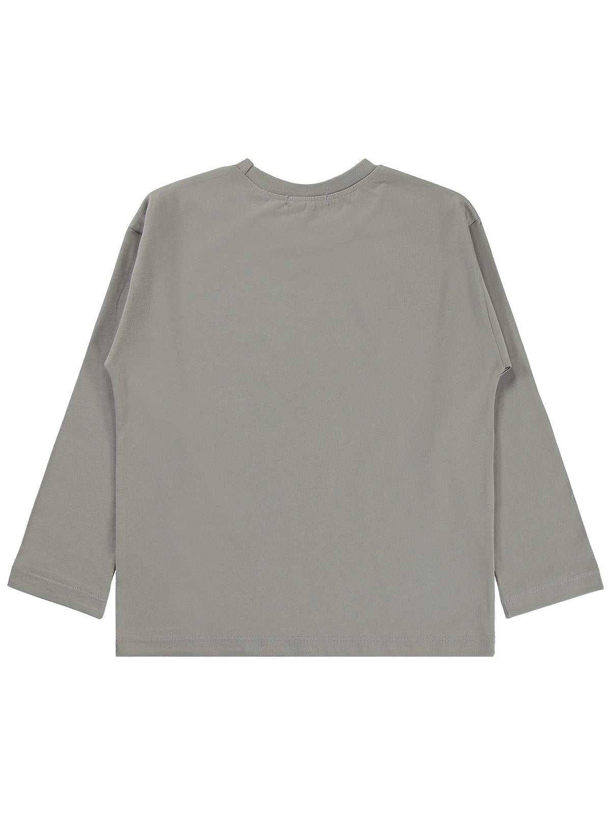 Civil Boys 4489 Baskılı 6-9 Yaş Sweatshirt - Siyah