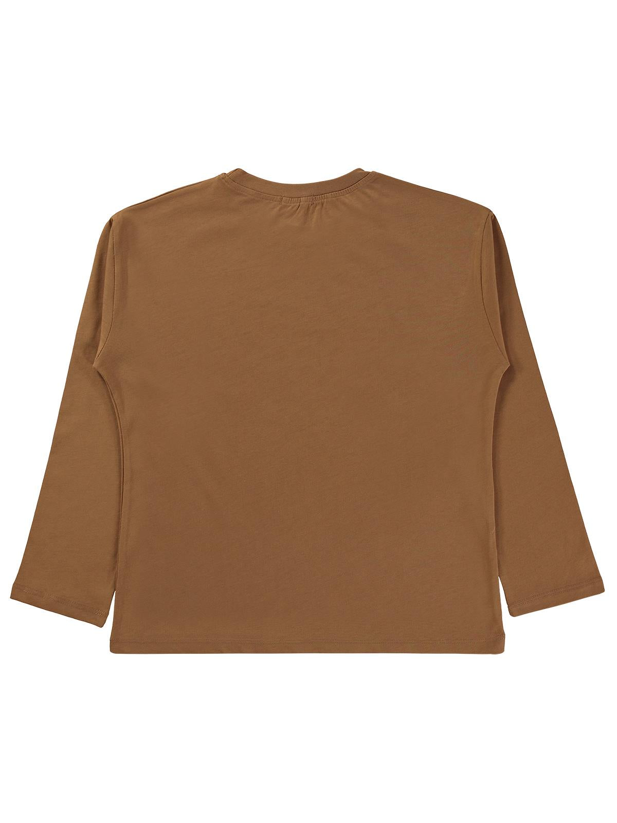 Civil Boys Game Everyday Baskılı 10-13 Yaş Sweatshirt - Kahve