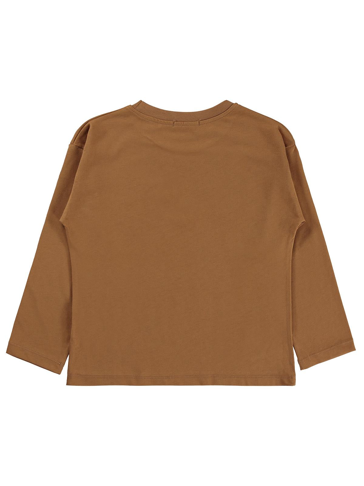 Civil Erkek Çocuk Game Everyday Baskılı Sweatshirt Km | Süprem | Okul Kreş ve Günlük Kullanım - Kahve